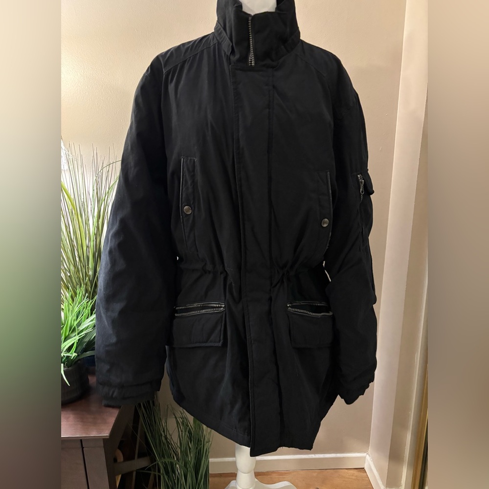 Men’s Nautica Black Puffy Jacket Size XL